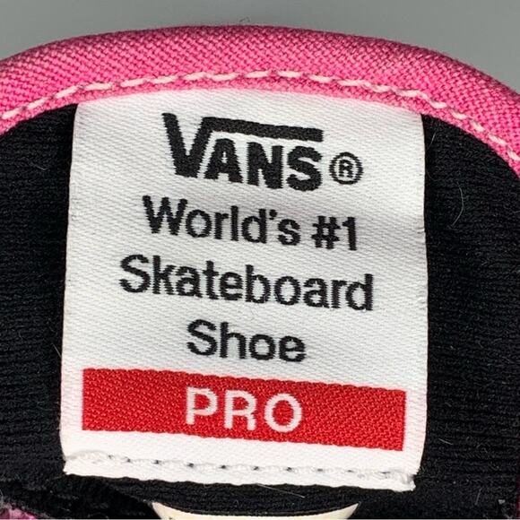 Vans Authentic Pro Suede Canvas Sneaker Magenta Pink Black Size Men 6 - Picture 14 of 16